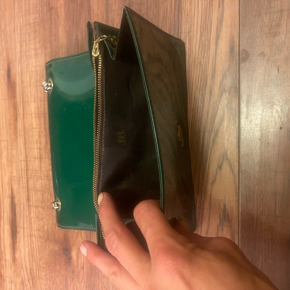 Vintage Elegant Green Chain Strap Women's Bag - Picture 6 of 9